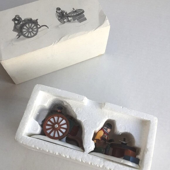 Department 56 C Bradford Wheelright & Son Christmas Heritage Village Collection - Picture 2 of 8